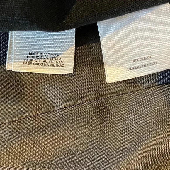 RACHEL Rachel Roy Colorblock Crepe Hook & Eye Jacket, size 10 - Picture 8 of 9